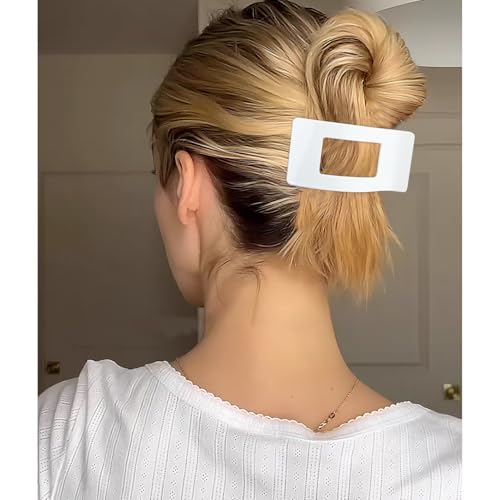 Velscrun Large Flat Hair Clips for All Hair Types - Matte Finish