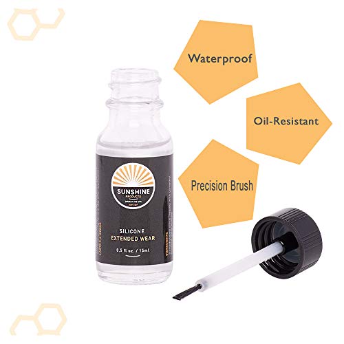 Sunshine Tape Lace Wig Adhesive - Skin Safe White Glue (.5oz)