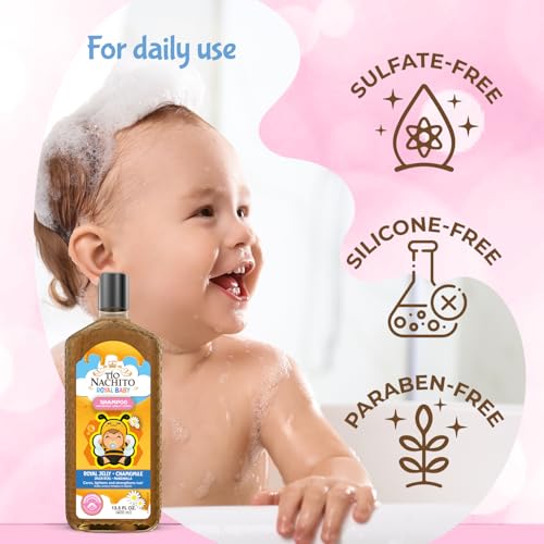Tio Nachito Baby Shampoo & Body Wash with Chamomile, 13.5 fl oz, Honey Variant