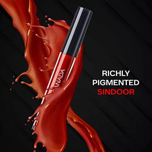 FACESCANADA Liquid Sindoor - Maroon, Smudge-Proof & Quick-Dry