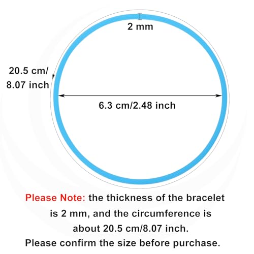 30 Pcs Retro Neon Silicone Hair Tie Bracelets for Adults