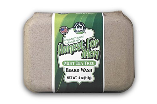 Mint Tea Tree Oil Beard Wash - All Natural Beard Shampoo