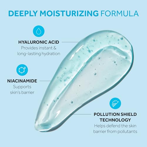 No7 HydraLuminous+ Cooling Eye Gel with Hyaluronic Acid, 0.5 Fl Oz