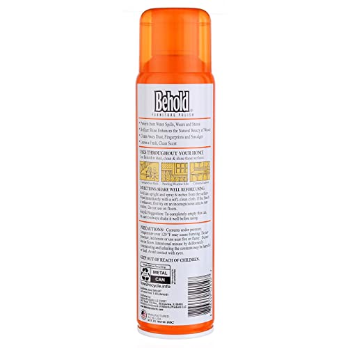 Citrus Behold Furniture Polish - 12.5 Oz for Rich Shine