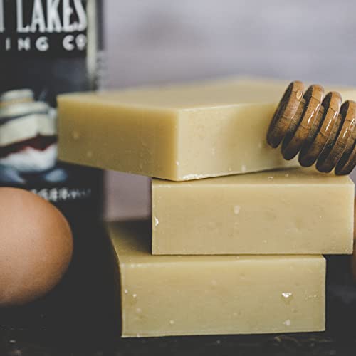 Chagrin Valley Organic Beer & Honey Shampoo Bar for Dry Coily Hair 5.6 oz
