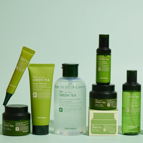 TONYMOLY Chok Chok Green Tea Foaming Facial Cleanser - Hydrating & Refreshing