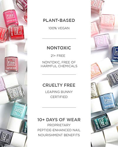 Plant-Based Matte Top Coat - Non Toxic Nail Polish by 10 FREE CHEMISTRY
