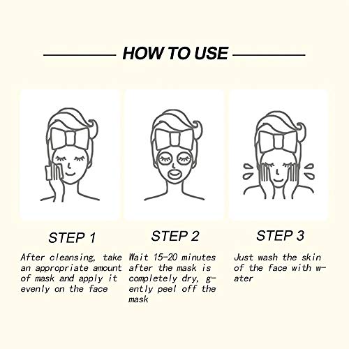 KlsyChry 24K Gold Peel Off Face Mask - Anti-Aging & Deep Cleansing 250g