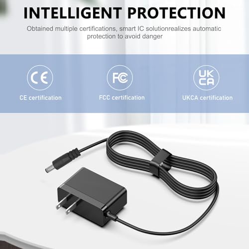 Replacement Charger for Voweek VC08 VC07 & Compatible Vacuum Cleaners