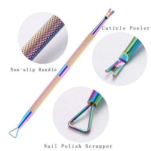 Nail Soaking Bowl Kit with Cuticle Pusher & Peeler Tools