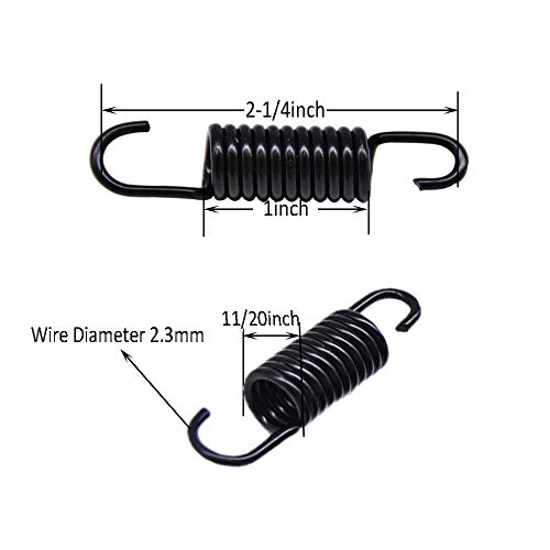 Yoogu Sofa Recliner Springs Replacement - Pack of 8, 2.25" Length