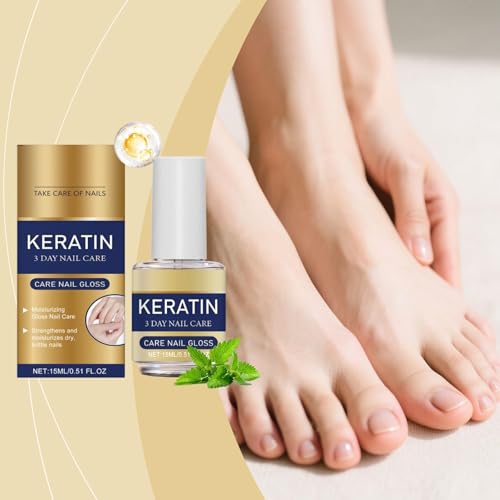 MENCAIJUKS Keratin Nail Care Oil for Deep Hydration & Repair