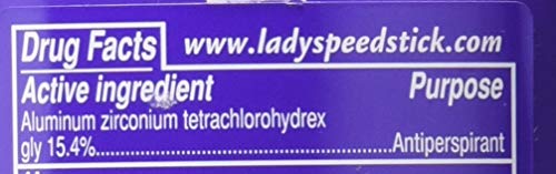Lady Speed Stick Deodorant Powder Fresh 2.3 Ounce (Pack of 3)