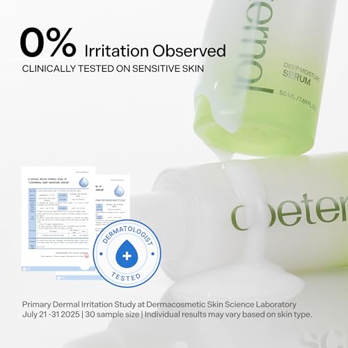 Deep Moisture Serum - Hydrating Korean Face Serum with Algae11 & Niacinamide, 50ml