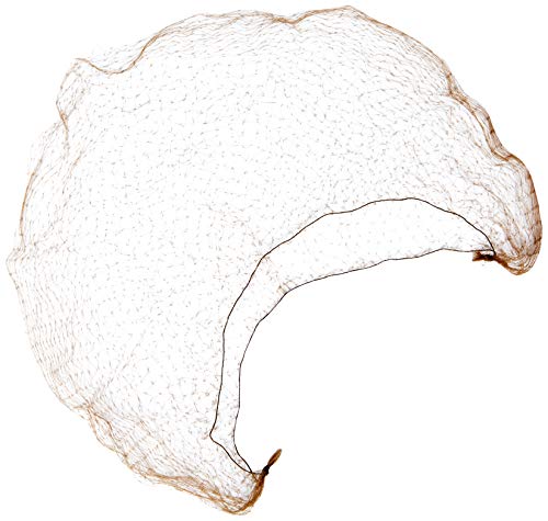 Bloch Dance Hair Nets - 3 Pack, Caramel, Fine Mesh Nylon