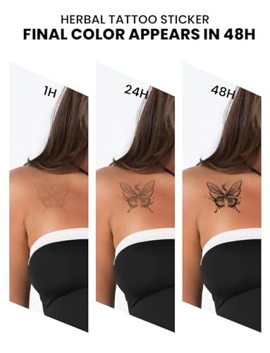 Sunflower Semi-Permanent Tattoo Pack - Large & Mini Floral Designs, Water-Resistant, Skin-Friendly