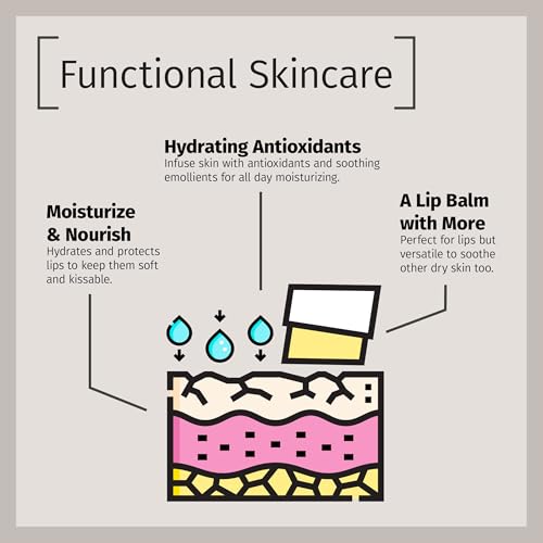 Reviva Labs Vitamin E Lip Balm Stick - Hydrating & Soothing Care, 3 Pack