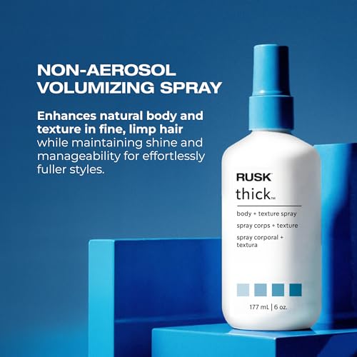 RUSK Thick Body and Texture Amplifier Spray for Fine and Limp Hair