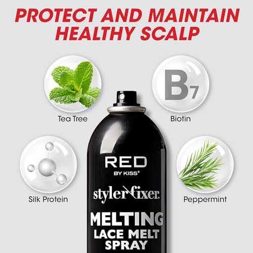 RED by Kiss Lace Melt Spray - Ultimate Hold & Scalp Protection