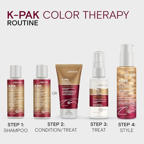 Joico K-PAK Color Therapy Daily Shine & Protect Spray for Color-Treated Hair - Frizz Control & Detangling