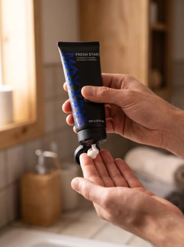 MAXXING Fresh Start Hydrating Face Cleanser with 15% Glycerin