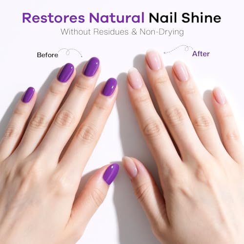 Glamonade Acetone Nail Polish Remover 16oz with Grape Seed Oil