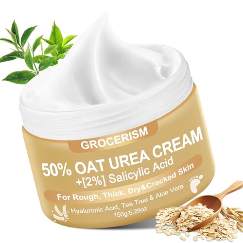 Grocerism Oat Urea Foot Cream 50% with Salicylic Acid - 5.29 oz