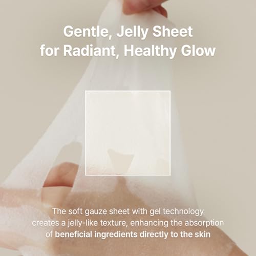 Dr.Althea Jelly Seal Dewy Mask - Vegan Soothing Sheet Mask (Pack of 4)