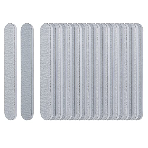 ForPro Mini Foam Nail Files, Zebra 100/180 Grit, 50-Pack