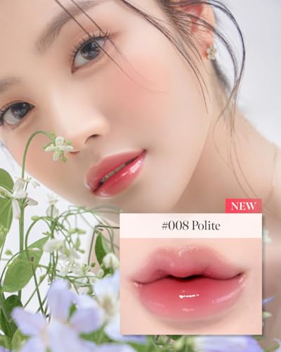 CORALHAZE Volumizing Lip Fondue 08 Polite - Hydrating Glossy Lip Oil, 2g