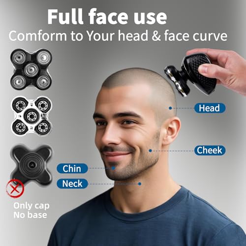 MISHAVE Replacement Shaver Head for Remington Balder Pro XR7000 XR1500 (1 Pack)