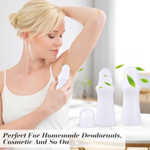 10 Pack 75ml Roll-On Bottles for Essential Oils & Cosmetics