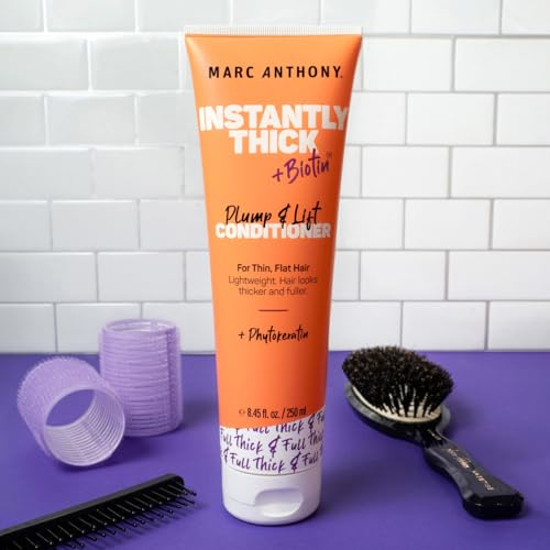 Marc Anthony Instantly Thick Biotin Conditioner - Volumizing & Moisturizing for Fine Hair, 8.45 oz