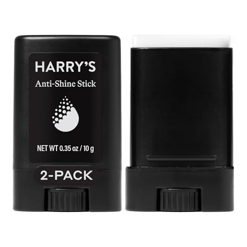 Harry's Anti-Shine Stick for Oily Skin - 2 Pack | Matte Finish