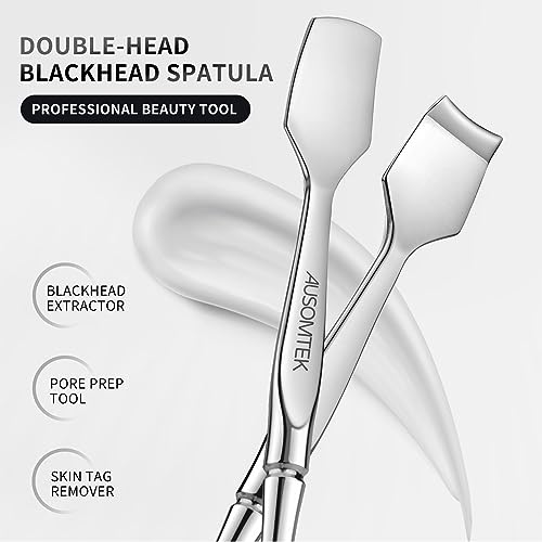 Ausomtek Dual-Ended Blackhead Remover Tool & Facial Pore Cleaner
