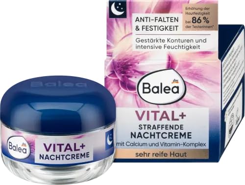 Balea Vital+ Intensive Night Cream for Very Mature Skin - 50ml
