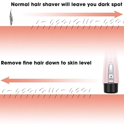 Angel Kiss Painless Facial Hair Remover - Portable Battery Operated Shaver