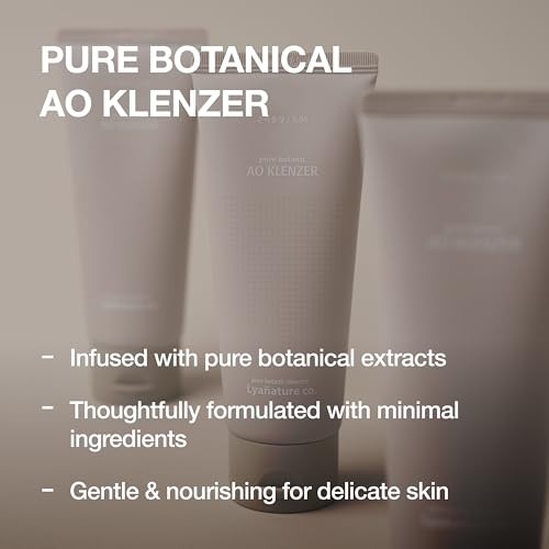 Lyanature AO KLENZER Organic Vegan Facial Cleanser - pH-Balanced 100g