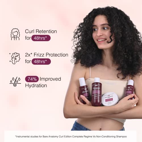 Bare Anatomy Curl Enhancing Hair Mask - Hydrating Frizz Control (250g)