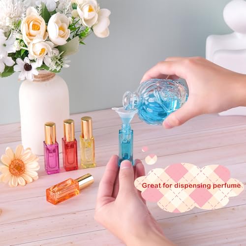5ml Refillable Travel Perfume Bottle Set - 5pcs Glass Atomizers
