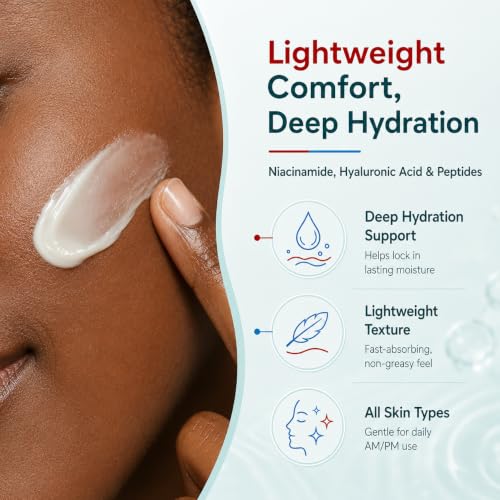 Symo Kane Deep Hydrating Face Cream with Niacinamide & Hyaluronic Acid – All Skin Types, 50g
