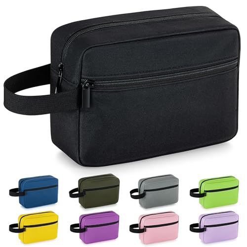 Elviros Travel Toiletry Bag for Men & Women - Compact & Durable