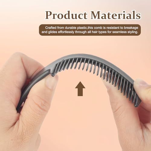 Pack of 100 Disposable Hair Combs - Individually Wrapped for Travel