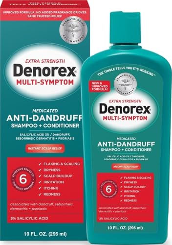 Denorex Extra Strength Anti-Dandruff Shampoo & Conditioner, 10 oz