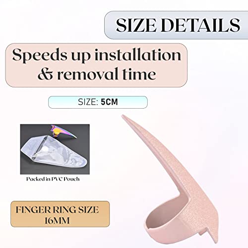 Stainless Steel Hair Parting Tool - Quick Sectioning Ring