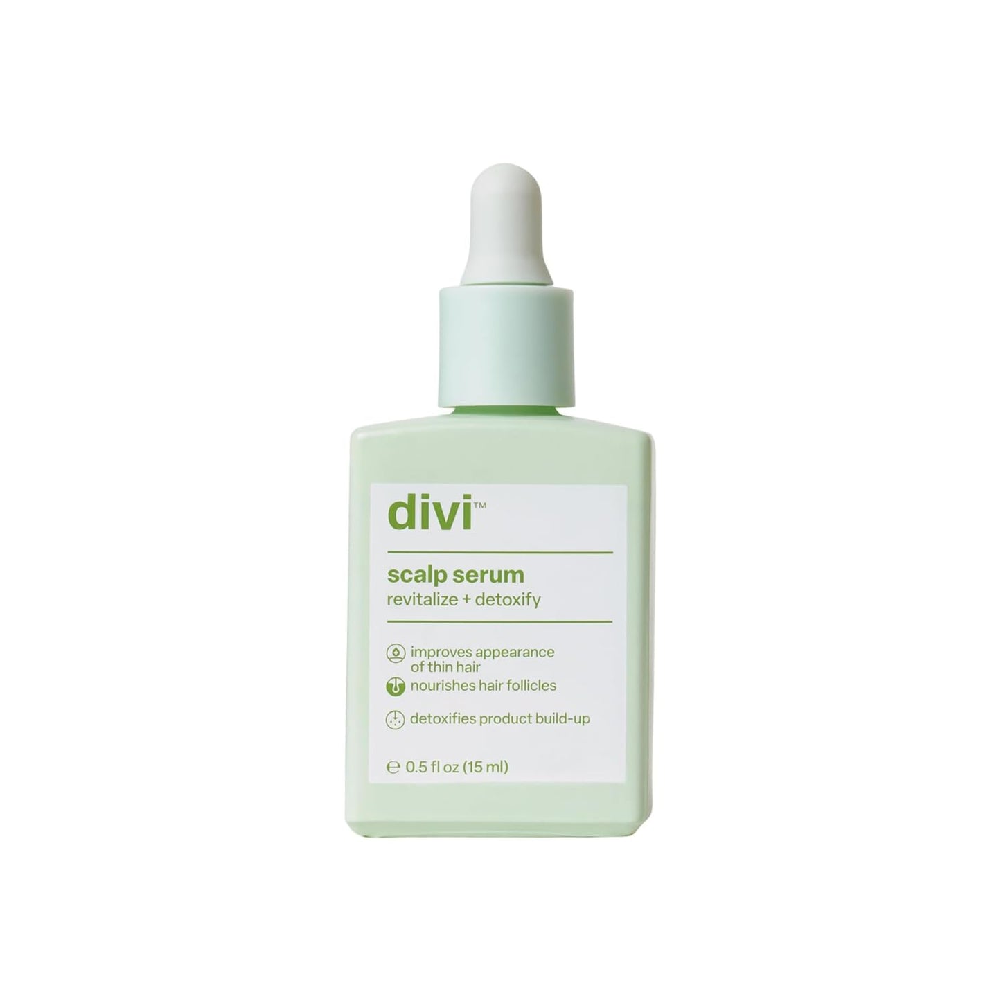 Divi Scalp Serum - Thinning Hair Treatment with Amino Acids, Caffeine & Rosemary Oil | Non-Greasy Formula for Healthy Scalp & Fuller Hair