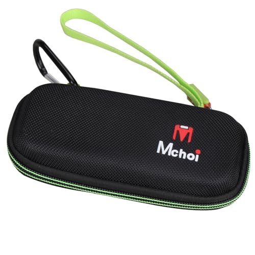 Mchoi Hard Carrying Case for Fusion5 Razor - Black & Green