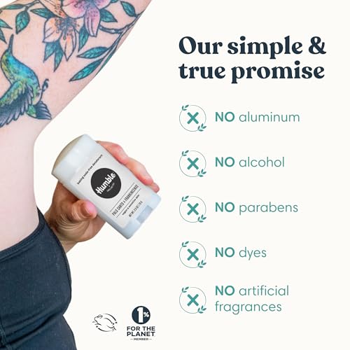 Humble Aluminum-Free Deodorant - Palo Santo & Frankincense, 2.5 oz