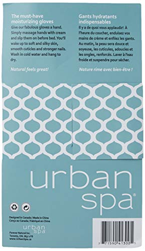 Urban Spa Moisturizing Gloves for Soft, Hydrated Hands