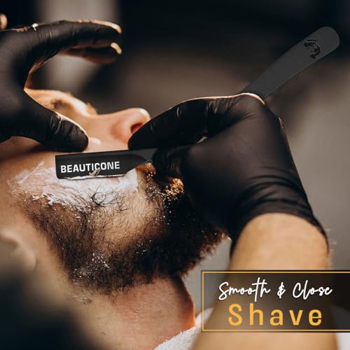 Beauticone Straight Razor Kit for Men - Professional Barber Blade